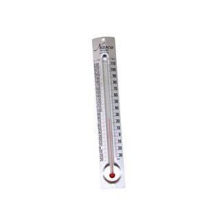 Nasco Thermometer Vintage SB12269 Aluminum Wall 92898